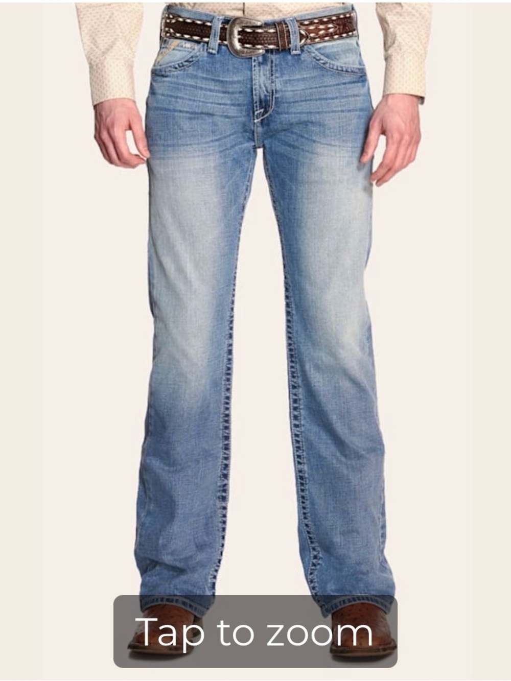 Ariat Men’s M7 Light Blue Slim Straight Jeans 30/30